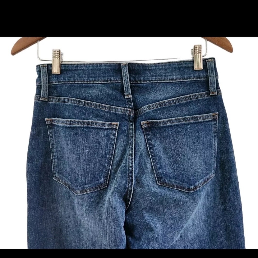 AG Adriano Goldschmied The Stevie Cuff Slim Straight Cuffed Jeans Size 28 Womens - Picture 5 of 6